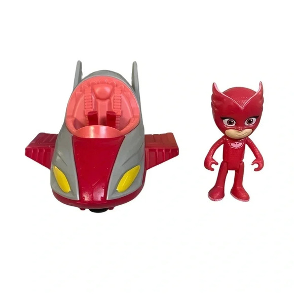 PJ Masks Owlette Action Figure and Owl Glider Car Play Set- Amaya. Pretend Play - Picture 13 of 14
